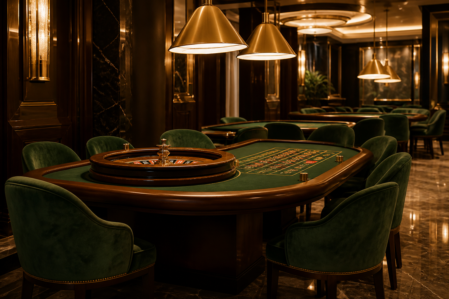 Salon de roulette et jeux de table LeChefBelle